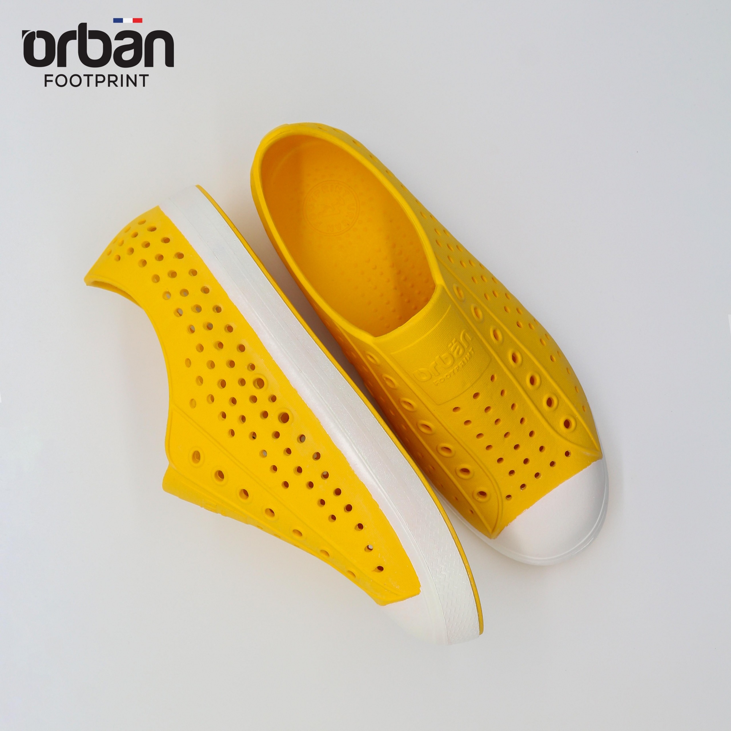 Giày Urban Eva Fylon – D2001 Vàng Trắng